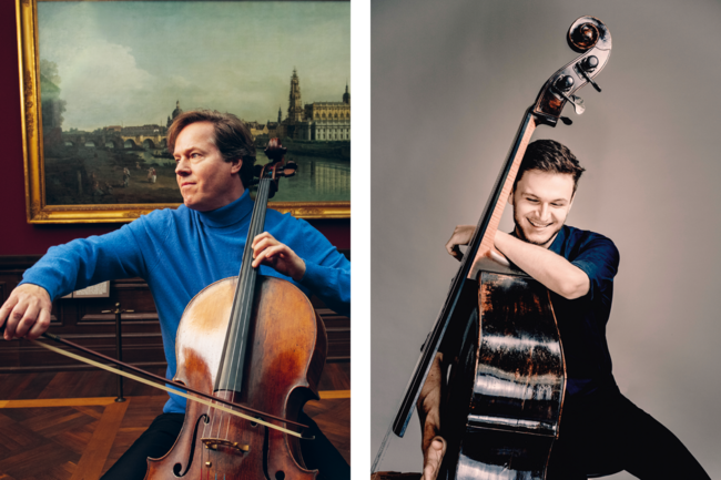 Jan Vogler und Dominik Wagner © Marco Grob, Andrej Grilc