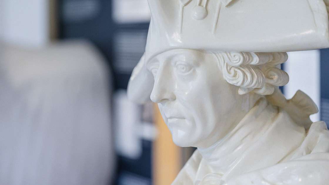 [Translate to English:] Blick in die Ausstellung