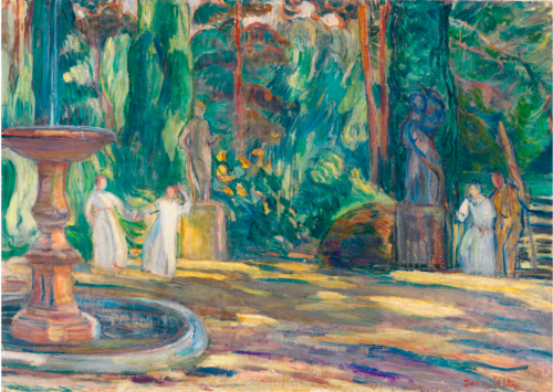 Von Gärten, Landschaften 
und Bildern