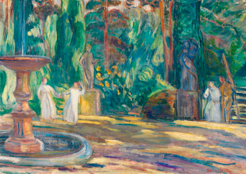 Von Gärten, Landschaften 
und Bildern