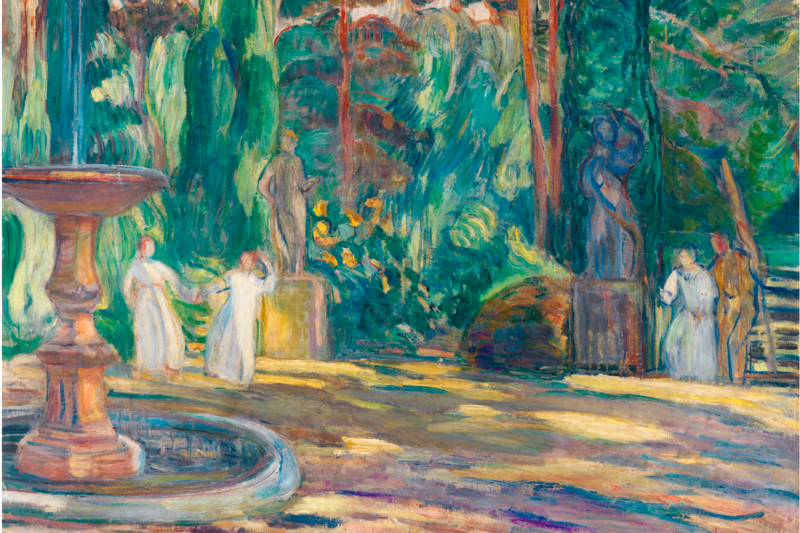 Von Gärten, Landschaften 
und Bildern