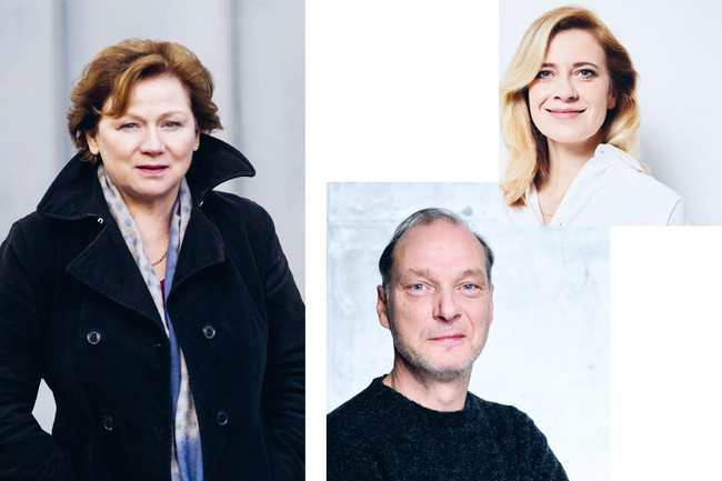 Imogen Kogge, Martin Brambach und Caroline Peters © Rafaela Pröll, Janina Guldener, Jens von Zoest