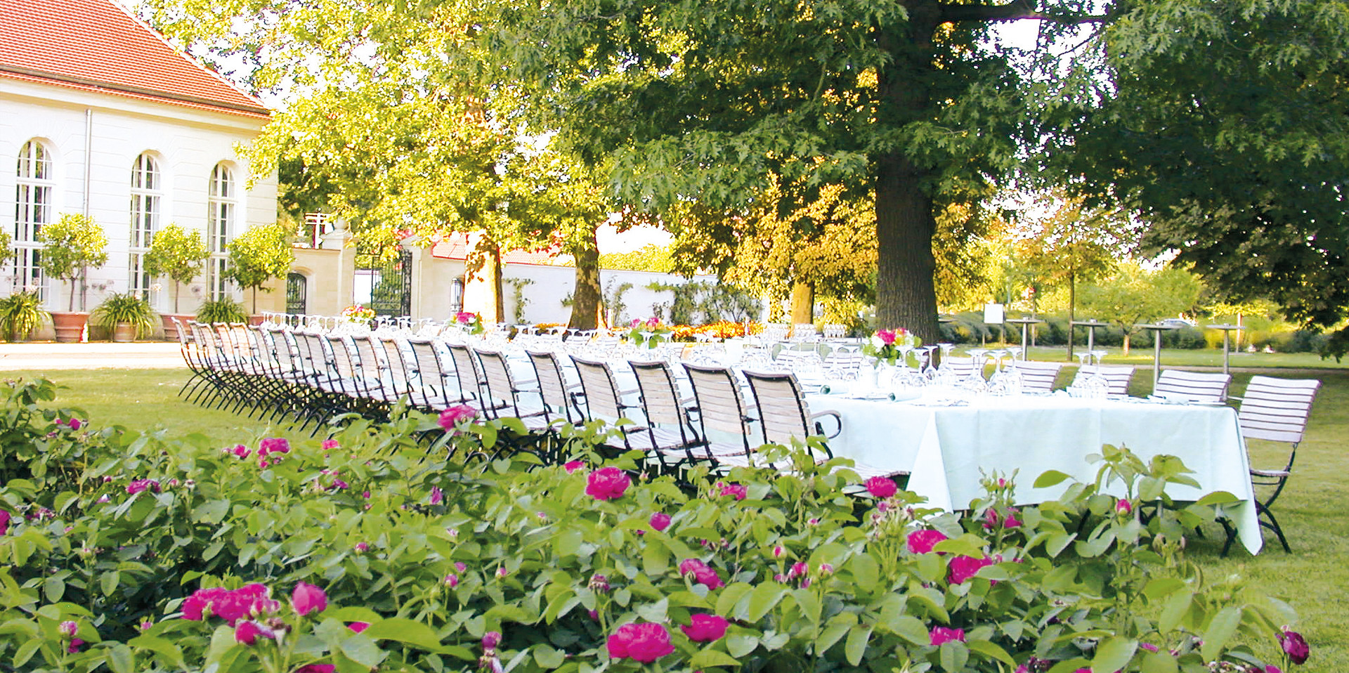 West-östliches Dinner © Stiftung Schloss Neuhardenberg